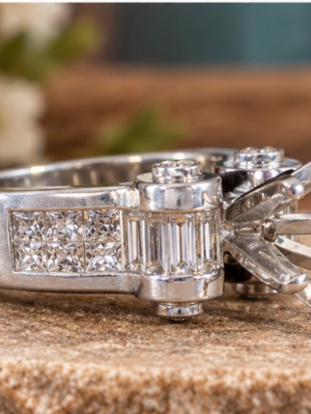 Custom 2ct Platinum Wedding Ring. Holds up to a 2.2ct Diamond 💎